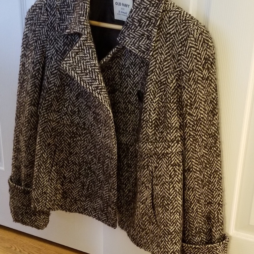Wool Double-breasted Pea Coat